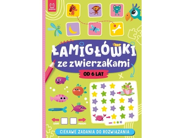 Aksjomat Łamigłówki ze zwierzakami Ciek.zadania d/roz.39334