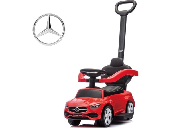 Milly Mally kjøretøy med skyvepigg MERCEDES C-Class Deluxe rød