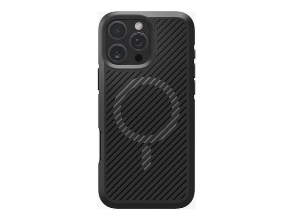Spigen Core Armor MagFit - Baksidedeksel for mobiltelefon - termoplast-polyuretan (TPU) - matt svart - for Apple iPhone 16 Pro