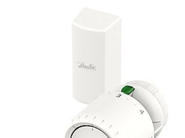 DANFOSS Aveo Standardtermostat med fjernføler, 2m kapillarrør. Indstillingsområde 7-26°C, Frostsikring