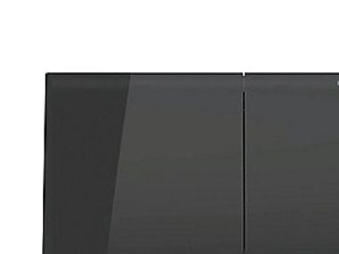 Betjeningsplade Sigma70 sort glas