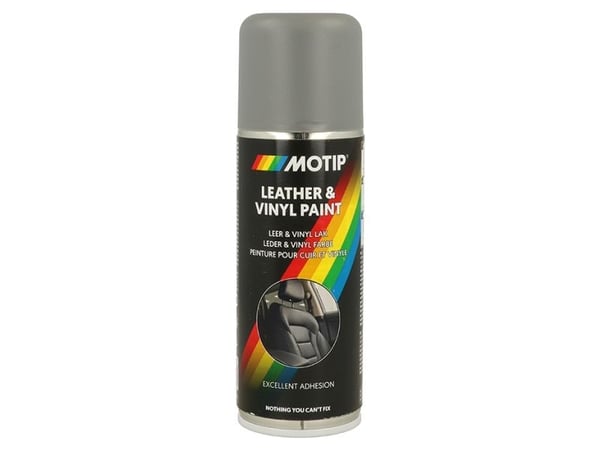 Motip nahka- ja vinyylimaali Harmaa 200ml