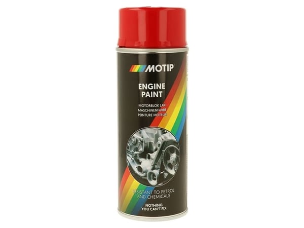 Motip Motormaling Volvo rød 150grader 400ml.