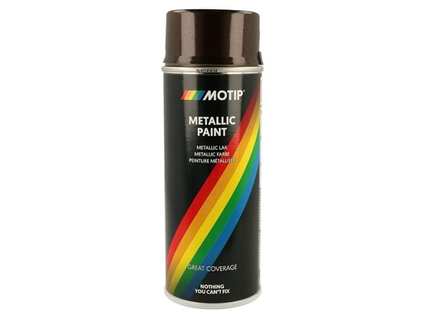 Metallic-effektlack 400ml brun