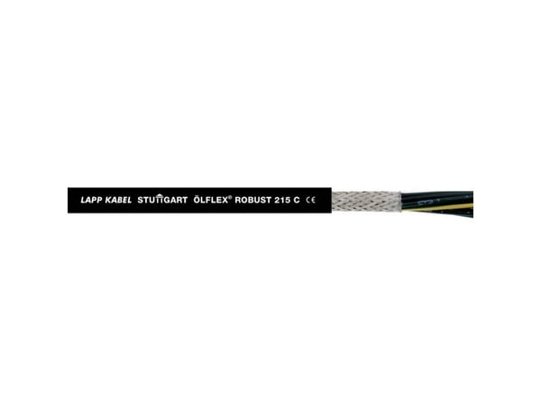 LAPP ÖLFLEX® ROBUST 215 C Styrkabel 2 x 0,50 mm² Svart 22700-500 500 m