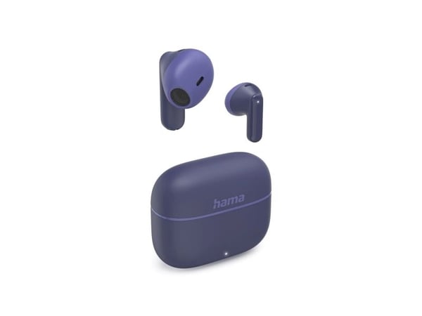 Hama Freedom Light II - True wireless-hodetelefoner med mikrofon - i øret - Bluetooth - blå