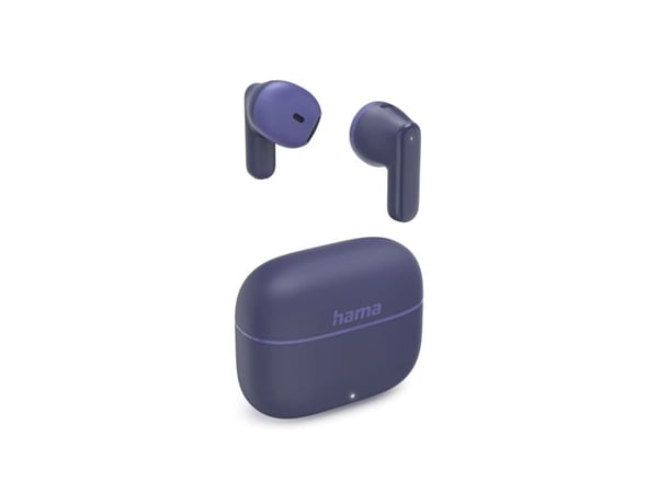 Hama Freedom Light II - True wireless-hodetelefoner med mikrofon - i øret - Bluetooth - blå