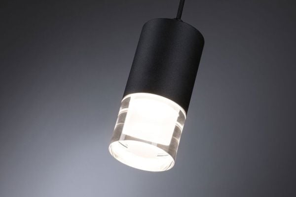 Paulmann Kame 79997 LED-riippuvalaisin LED (RGB) 9 W Musta