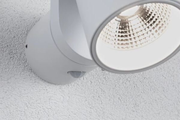 Paulmann 94832, Vegglys, Hvit, Aluminium, Rustfritt stål, IP44, Fasade, I