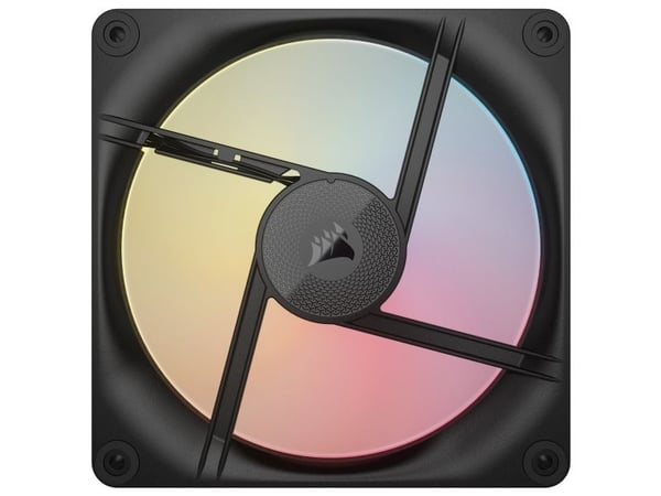 CORSAIR iCUE Link LX140-R RGB-laajennus - tuulettimella varustettu insertti - käänteinen - 140 mm - musta - musta