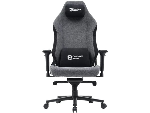 Canyon Gaming Chair Boulder XLCH01, Käsinojallinen pelituoli, 150 kg, pehmustettu istuin, Pehmustettu selkänoja, 160 cm, 190 cm