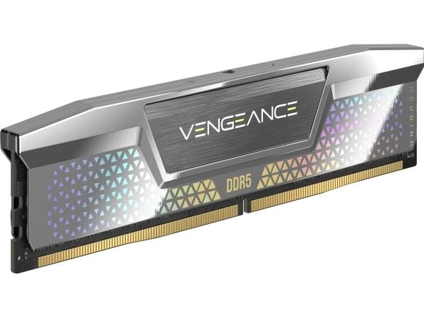 CORSAIR Vengeance - DDR5 - sett - 48 GB: 2 x 24 GB - DIMM 288-pin - 4200 MHz / PC5-67200 - CL40 - klokkete ubufferte - sølv