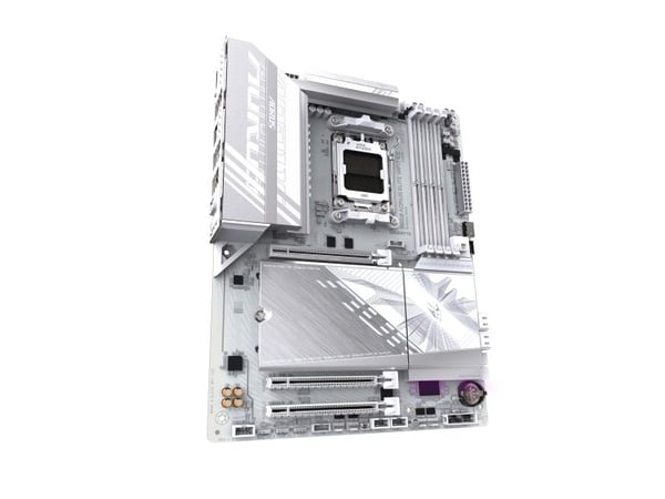 AORUS B850 ELITE WIFI7 ICE - Hovedkort - ATX - Socket AM5 - AMD B850 Chipset - USB-C 3.2 Gen 2x2, USB-C 3.2 Gen2, USB 3.2 Gen 2, USB 3.2 Gen 1 - Bl...
