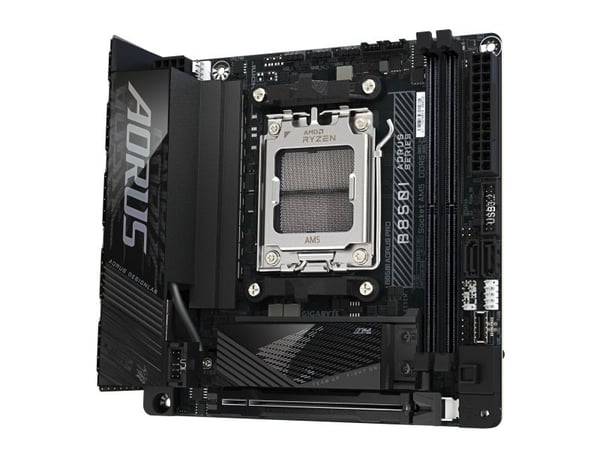 AORUS B850I PRO - Hovedkort - mini-ITX - Socket AM5 - AMD B850 Chipset - USB-C 3.2 Gen2, USB 3.2 Gen 1, USB 3.2 Gen 2 - Bluetooth, 2.5 Gigabit LAN,...