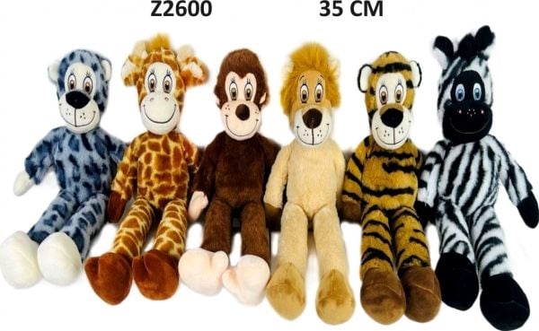 Sun-Day Animals Z-2600 viidakko 6wz 35cm 168337 Sun-Day Animals Z-2600 viidakko 6wz 35cm 168337