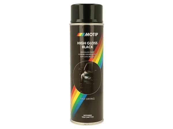 Motip Universal maali musta kiiltävä 500ml.