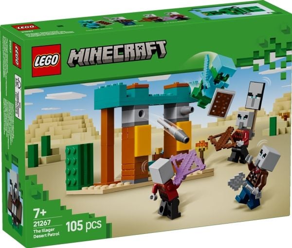 LEGO Minecraft 21267 Illager Desert Patrol