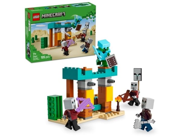 LEGO Minecraft 21267 Illager Desert Patrol