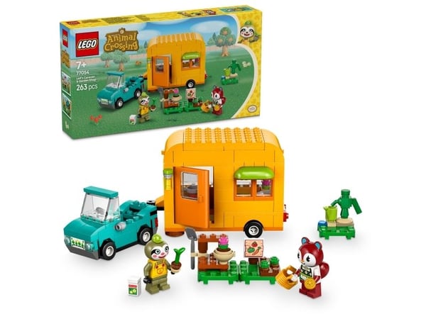 LEGO Animal Crossing 77054 Leif med campingvogn og hagebutikk