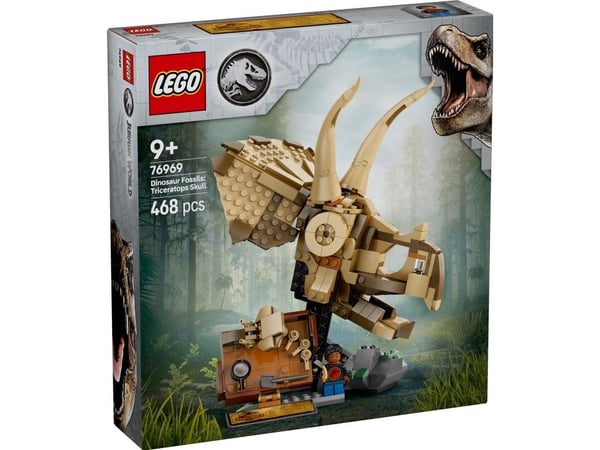 LEGO Jurassic World 76969 Dinosaurfossiler: triceratops-hodeskalle