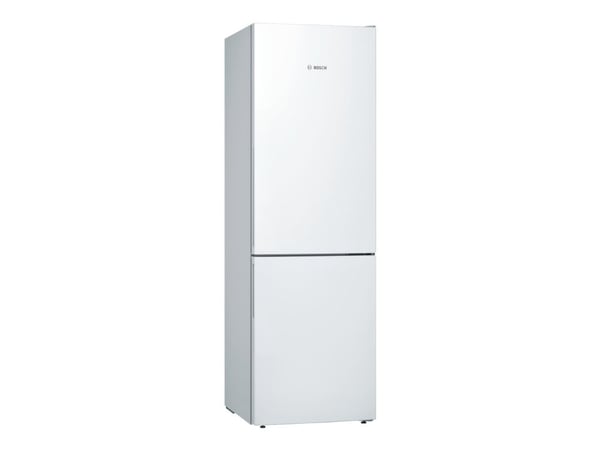 Bosch Serie | 6 KGE36AWCA - Kylskåp/frys - bottenfrysskåp - bredd: 60 cm - djup: 65 cm - höjd: 186 cm - 308 liter - Klass C - vit