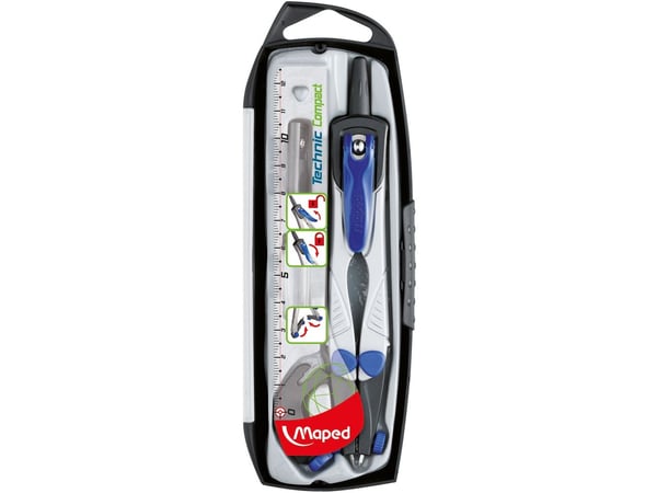Passningsset Maped Technic Compact med 3 delar
