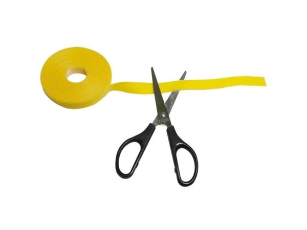 Techly ISWT-ROLL-2010BKTY, Nippusidekiinnitys, Nailon, Musta