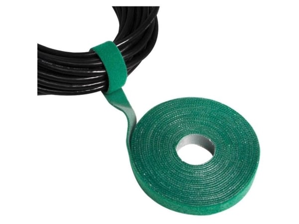 Techly ISWT-ROLL-2010BKTY, Nippusidekiinnitys, Nailon, Musta