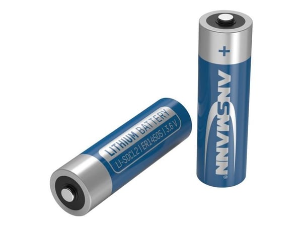 Ansmann 1522-0036-1, Engangsbatteri, AA, Litiumtionylklorid (LiSoCl2), 3,6 V, 1 stykker, 10 år