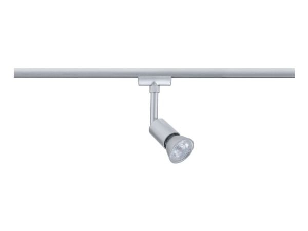 Paulmann 95634, Spotlight på skinne, GU10, 1 ampuller, LED, Kromfarget