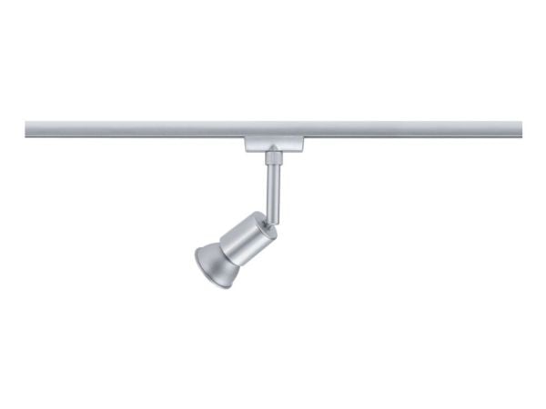 Paulmann 95634, Spotlight på skinne, GU10, 1 ampuller, LED, Kromfarget