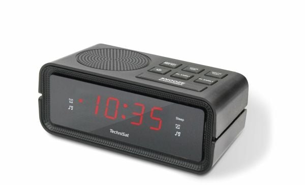 TechniSat DIGICLOCK 2 radiovekkerklokke - svart (76-4902-00)