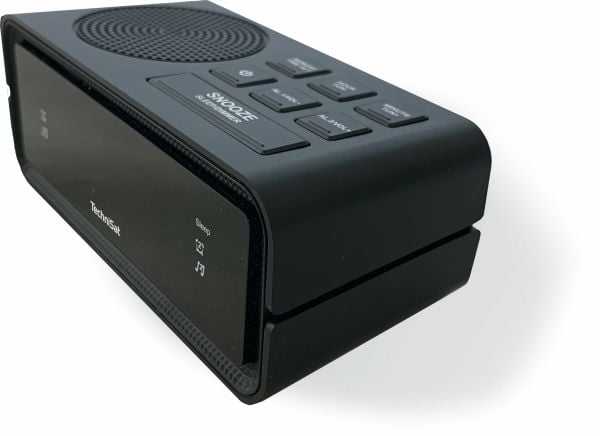 TechniSat DIGICLOCK 2 radiovekkerklokke - svart (76-4902-00)