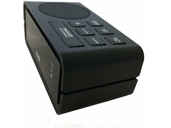 TechniSat DIGICLOCK 2 radiovekkerklokke - svart (76-4902-00)