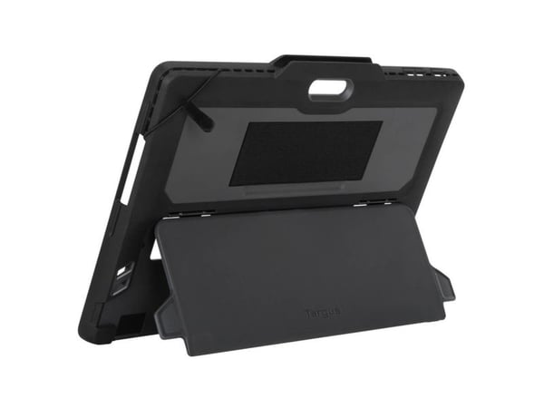 Targus - Baksidedeksel for nettbrett - robust - termoplast-polyuretan (TPU), polykarbonat (PC) - svart - for Microsoft Surface Pro 9, Pro 9 for Bus...