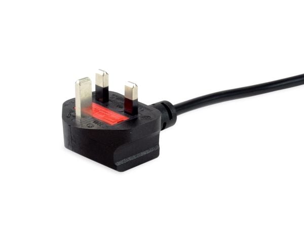 Equip 112301, 3 m, IEC C13, BS 1363, H05VVH2-F, 250 V, 10 A