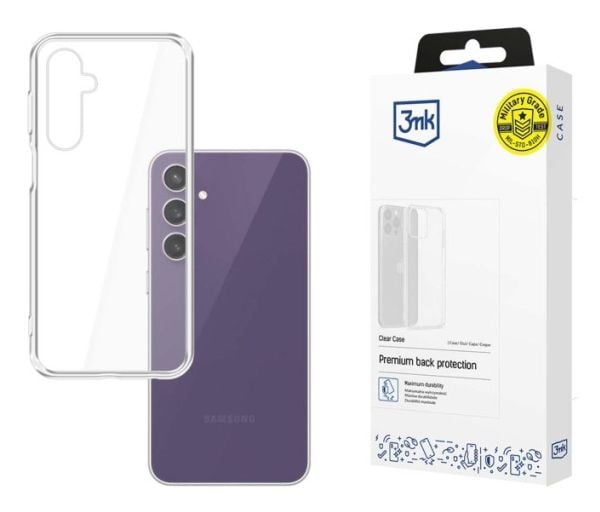 3MK Clear, Etui, Samsung, Galaxy S24 FE, 17 cm (6.7"), Gjennomsiktig