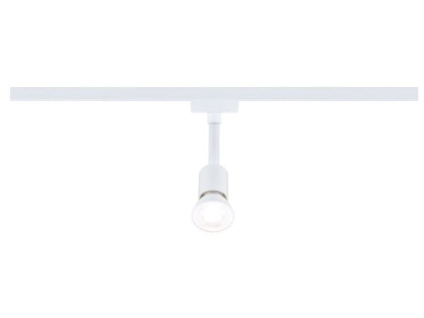 Paulmann 95635, Spotlight på skinne, GU10, 1 ampuller, LED, Hvit