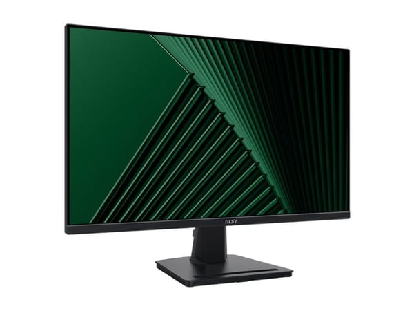MSI PRO MP245G - LCD-skjerm - 24" (23.8" synlig) - 1920 x 1080 Full HD (1080p) @ 100 Hz - 300 cd/m² - 1000:1 - 1 ms - HDMI, VGA, DisplayPort - høyt...