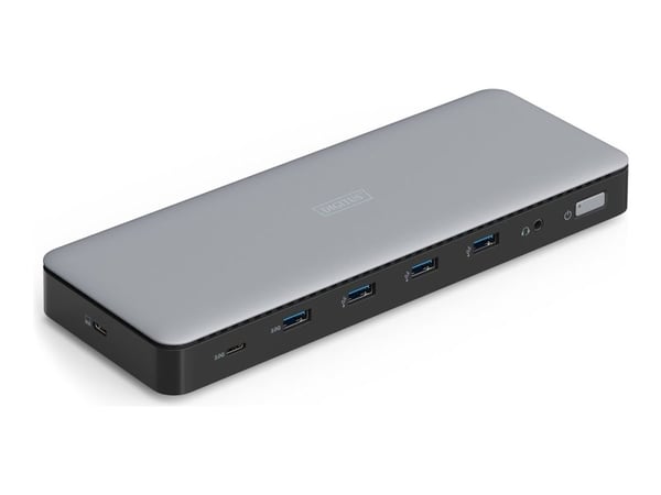 DIGITUS - Dockingstasjon - 3 x HDMI - 135 Watt