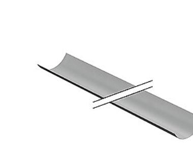 Geberit stödjande 125–3000 mm – galv.-svart 368.850.00.1