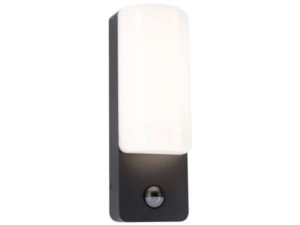 Paulmann BONNIE LED PIR vegg-/utendørsarmatur 8.5W 560lm 3000K IP44 230V antrasitt aluminium
