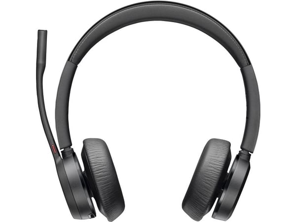 POLY Voyager 4320 UC, Trådløs, Kontor/kundesenter, 162 g, Hodesett, Sort
