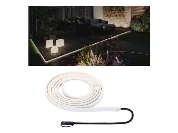 Paulmann LED stripe LED stripe Outdoor Plug+Shine 5m 3000K 24V IP67