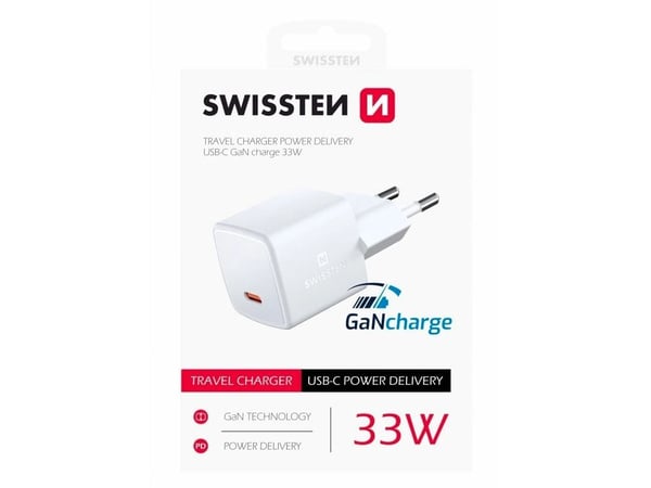 Swissten 2205510, Universell, Innendørs, 100 - 240 V, 50 - 60 Hz, 33 W, Hvit