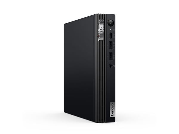 Lenovo ThinkCentre M70q Gen 5 12TD - Tiny Core i7 i7-14700T / inntil 5.2 GHz - vPro Enterprise - RAM 16 GB - SSD 1 TB - TCG Opal Encryption, NVMe -...