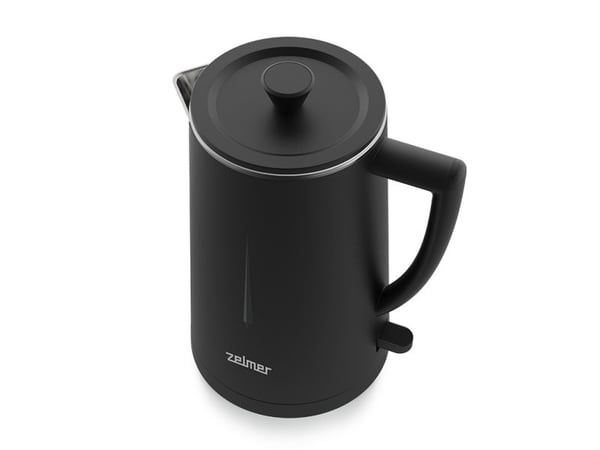 Zelmer ZCK8020B, 1,7 l, 1500 W, Sort, Plast, Rustfritt stål, Vannivåindikator, Overopphetingsbeskyttelse