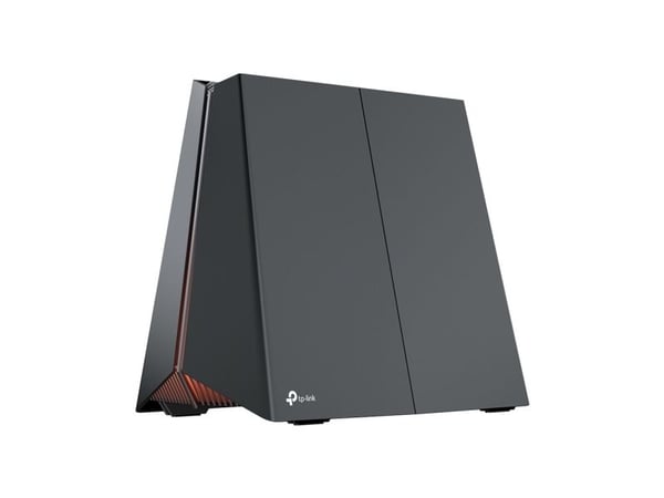 TP-Link Archer GE550, Wi-Fi 7 (802.11be), Tre-båndsfrekvens (2,4 GHz / 5 GHz / 6 GHz), Ethernet/bredbåndsforbindelse, Svart, Frittstående router