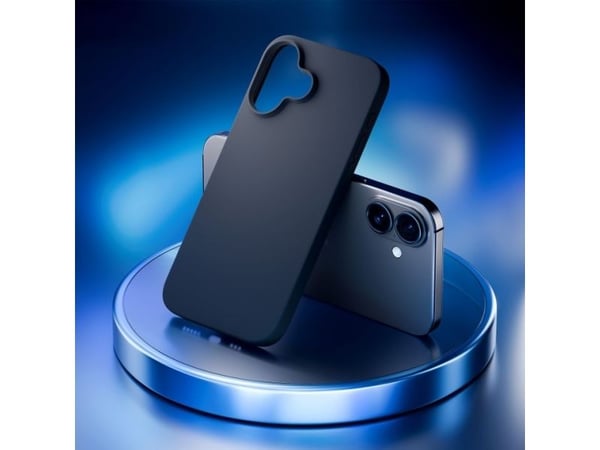 3MK Hardy Silicone MagCase pro, Etui, Apple, iPhone 16, 15,5 cm (6.1"), Grafitt