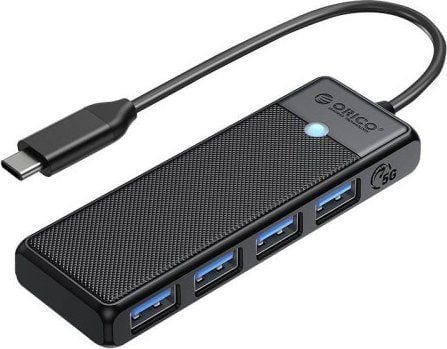 USB-hub Orico PAPW4A-C3-015-BK-EP 4x USB-A 3.0